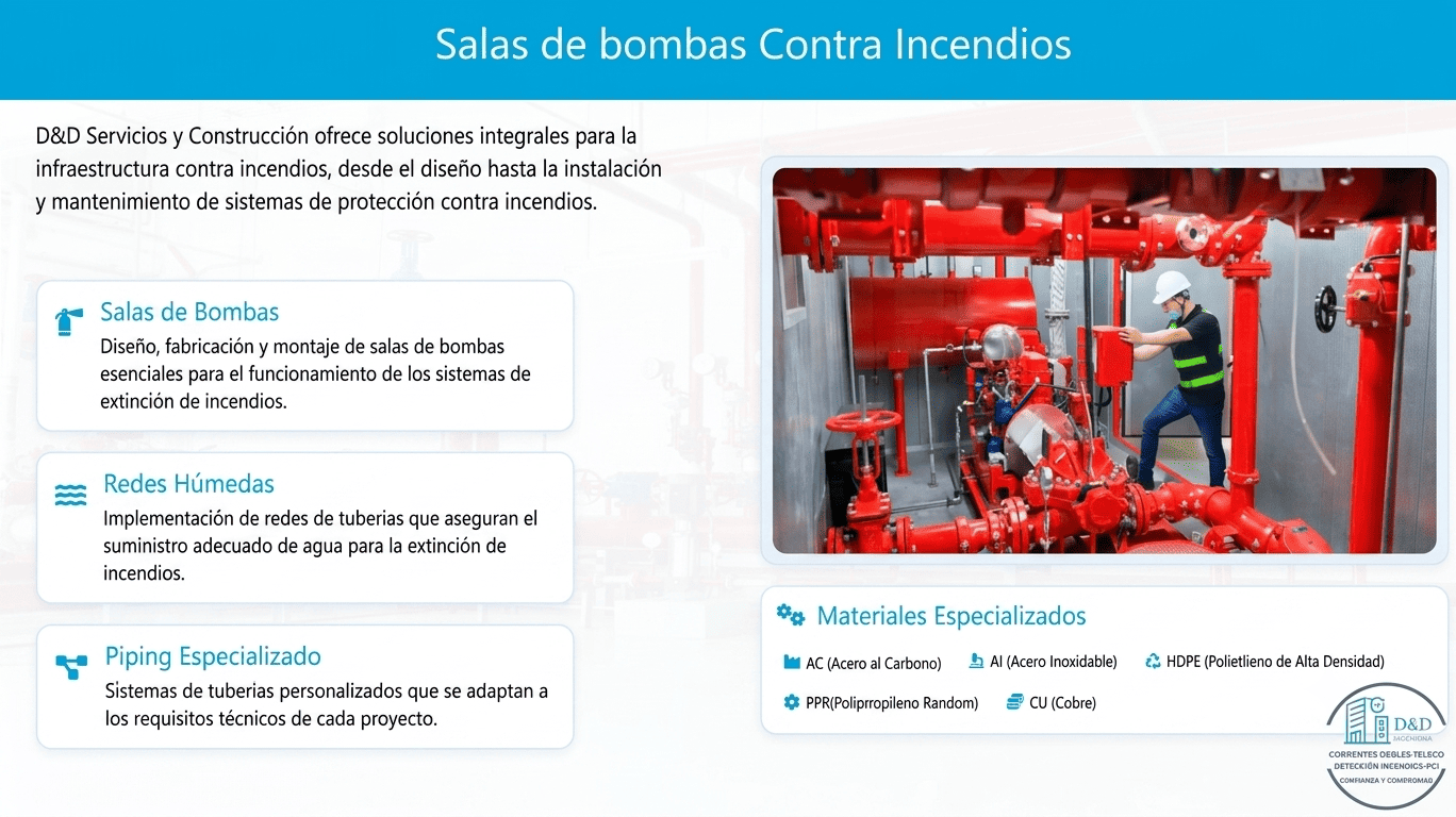 Salas de Bombas Contra Incendios
